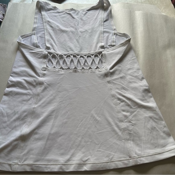 Lululemon Athletica White Tank Top - Picture 2 of 8